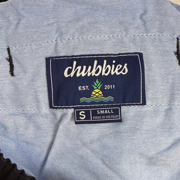 Chubbies Men's 5.5" Regular Fit Shorts in Black Size Small - Picture 3 of 5